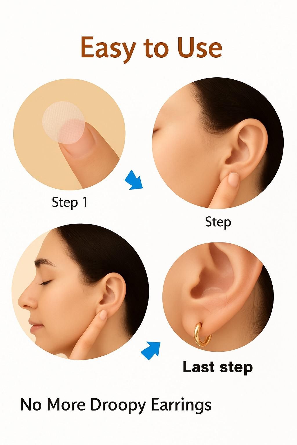 Earlobe Support Patches