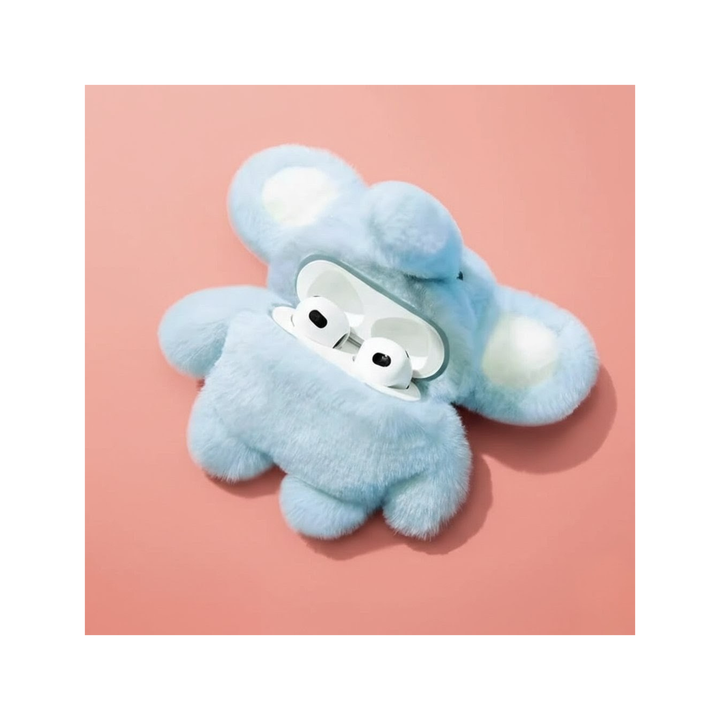 Teddy Plush AirPods Case Protective Cover