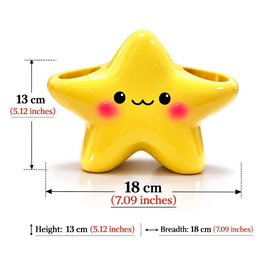 Cute Star Shape Toothbrush Holder