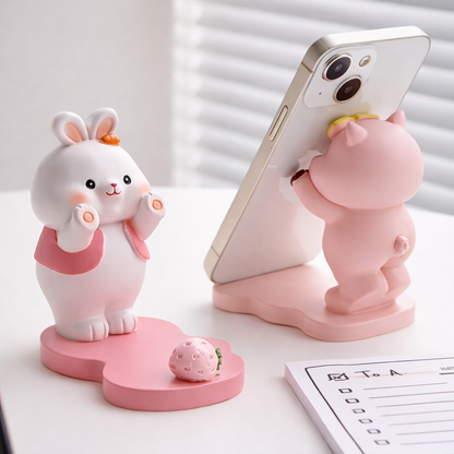 Cute Animal Phone Stand for Desk