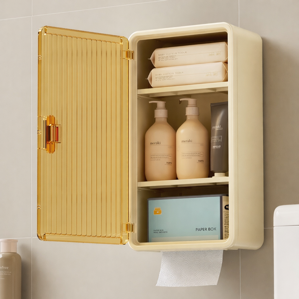 Wall Mounted Bathroom Storage Cabinet