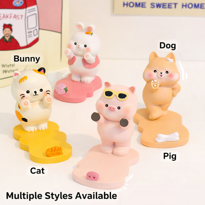 Cute Animal Phone Stand for Desk