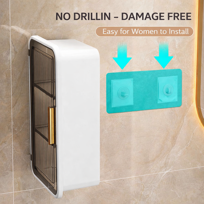 Wall Mounted Bathroom Storage Cabinet