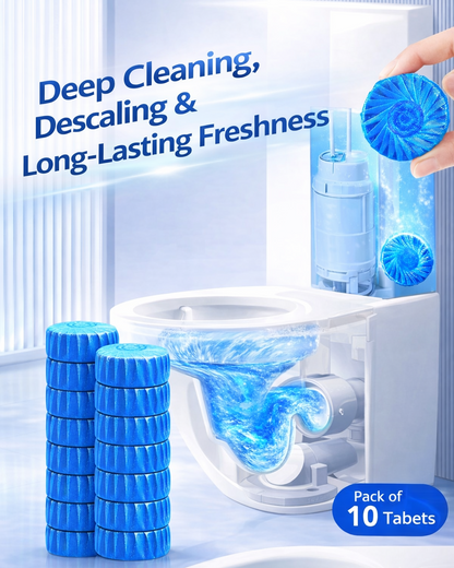 Clilex™ Japanese Toilet Bowl Cleaners (10 Tablets)